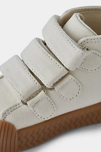 High Top Sneakers Cream Size 10