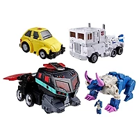 Transformers Age of the Primes Autobots contre Decepticons, pack de 4 figurines
