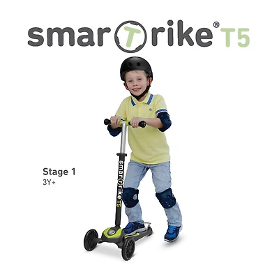 smarTrike Trottinette T5 - Vert - Notre exclusivité
