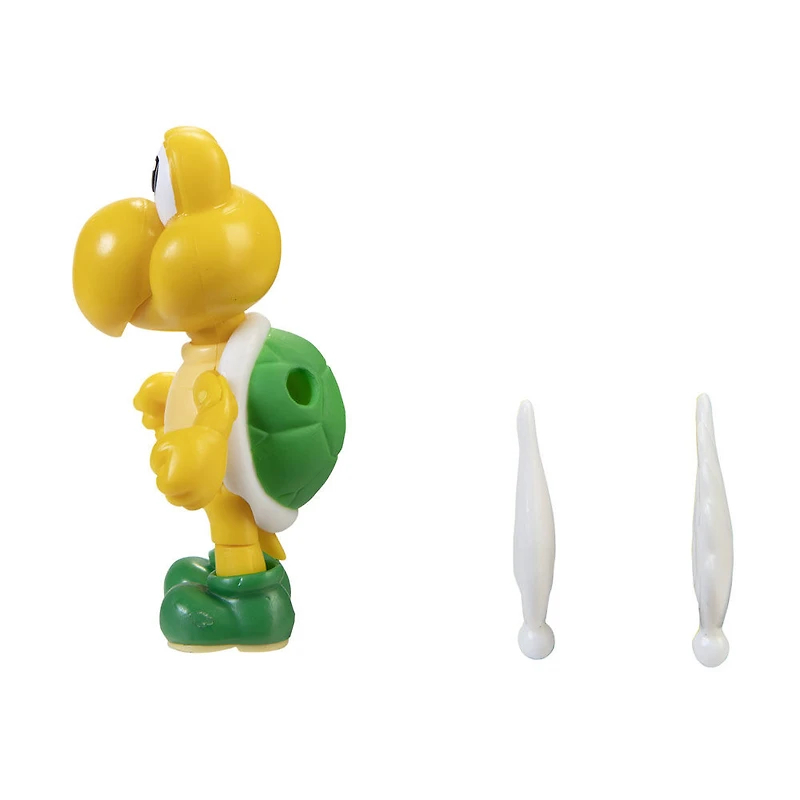Super Mario 4 Inch Figures - Green Para Koopa Troopa with Wings
