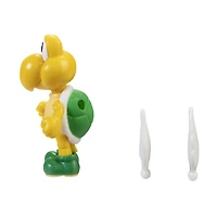 Super Mario 4 Inch Figures - Green Para Koopa Troopa with Wings