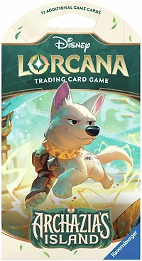 Ravensburger Disney Lorcana TCG: Archazia's Island Assorted Single Booster Pack (12 Cards) - English Edition