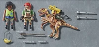 Playmobil - Deinonychus et guerriers