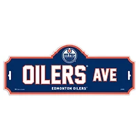 Plaque de rue des Edmonton Oilers de la LNH