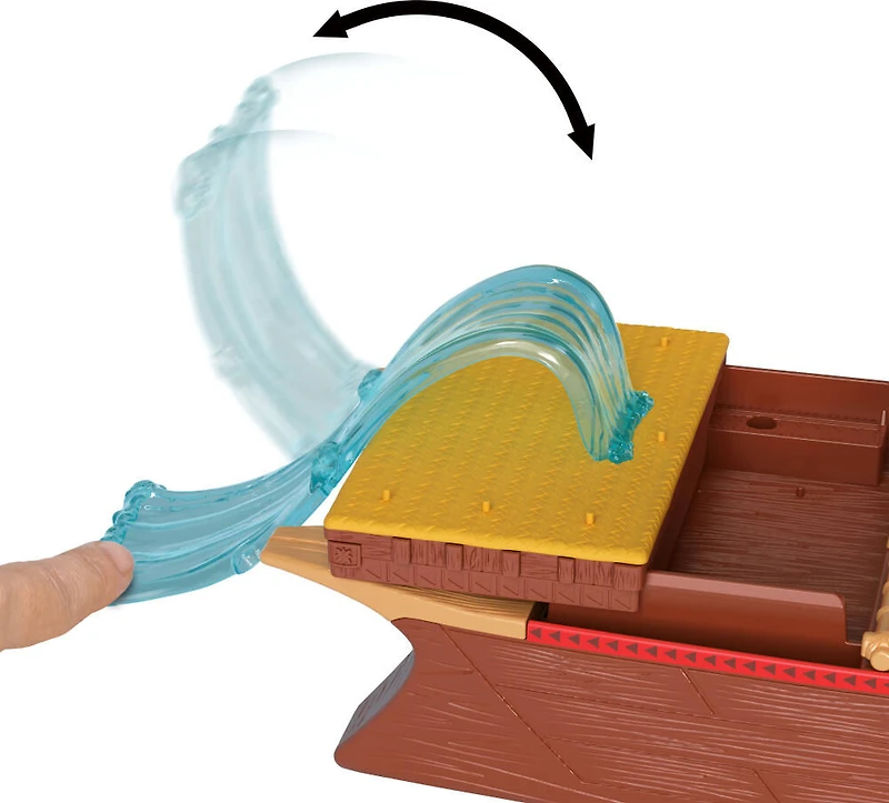 Disney – Moana 2 – Coffret de jeu – Canot d’aventure de Moana