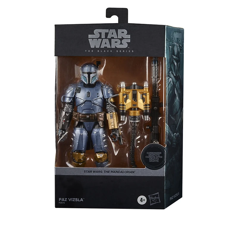 Star Wars The Black Series, Collection Graphite, Paz Vizsla - Notre exclusivité