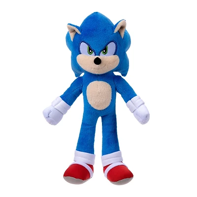 Peluche Sonic de 9 pouces du film Sonic le Hérisson 2 