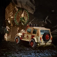 Transformers Collaborative Jurassic Park x Transformers, figurines Dilophocon et Autobot JP12