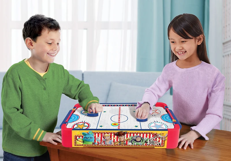 Toy Story 4 Table De Hockey Sur Coussin D'Air - Notre exclusivité