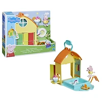 Peppa Pig Peppa's Adventures Peppa's Swimming Pool Fun Playset Preschool Toy,