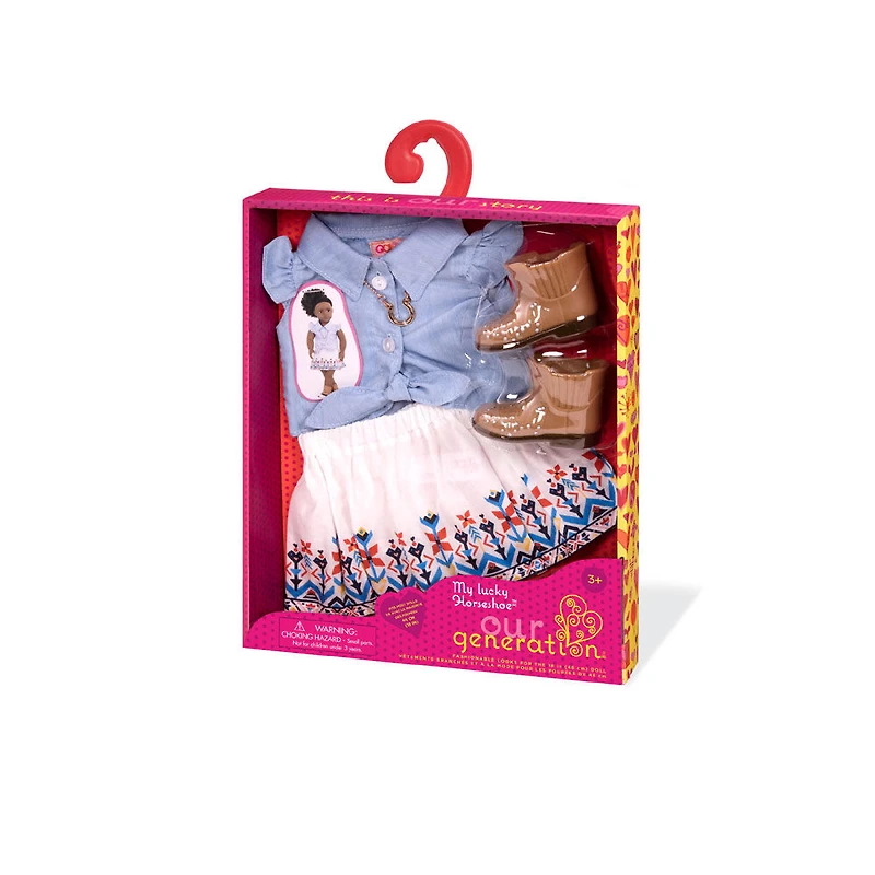 Our Generation, My Lucky Horseshoe, Equestrian Outfit for 18-inch Dolls