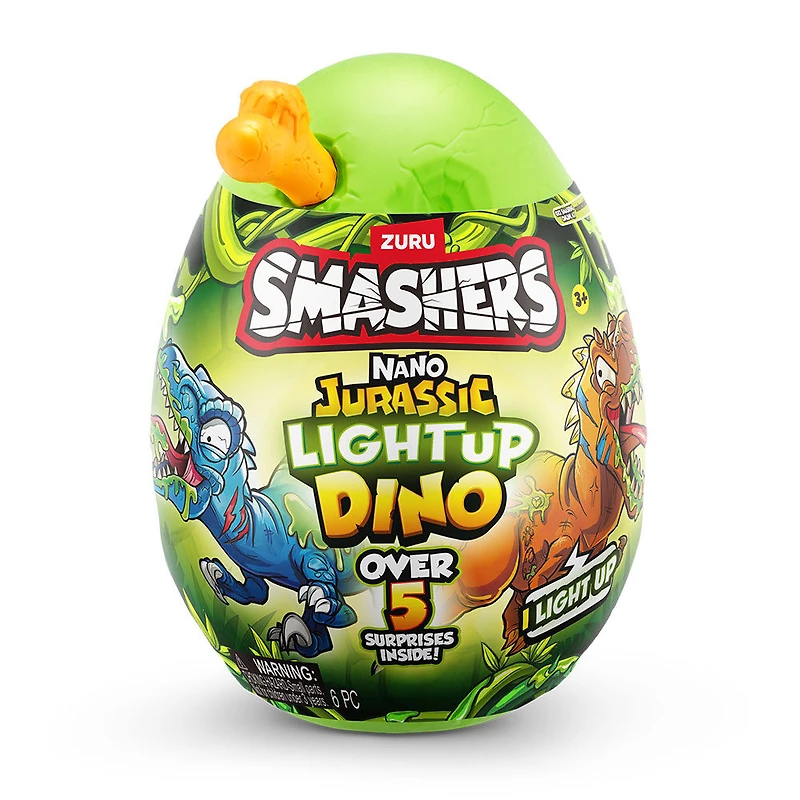 Smashers Nano Jurassic Light up Dino de ZURU