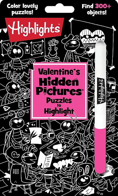 Valentine's Hidden Pictures Puzzles to Highlight - English Edition