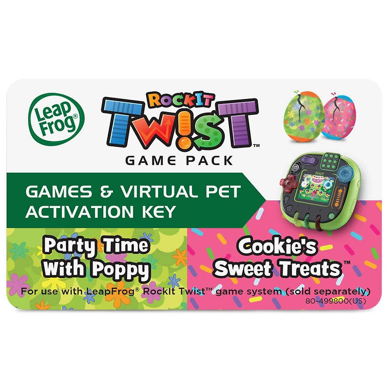 LeapFrog RockIt Twist 2 Pack: Trolls Party Time With Poppy and Cookie's Sweet Treats - English Edition