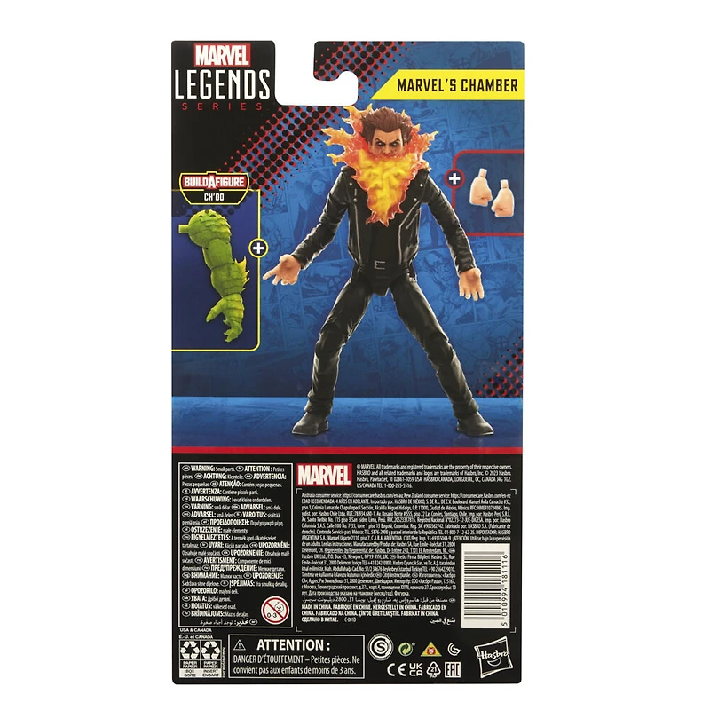 Hasbro Marvel Legends Series: Marvel's Chamber, des bandes dessinées Generation X,  figurine articulée de 15 cm