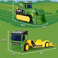 John Deere Motorized 'Lights & Sounds' Maxx Power 2-N-1 Mega Mover - English Edition