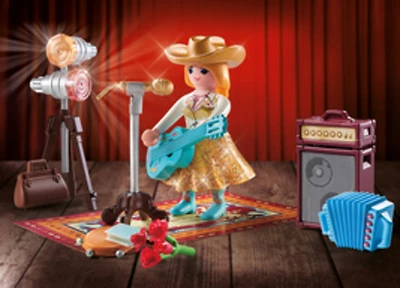 Playmobil - Set cadeau Chanteuse de country