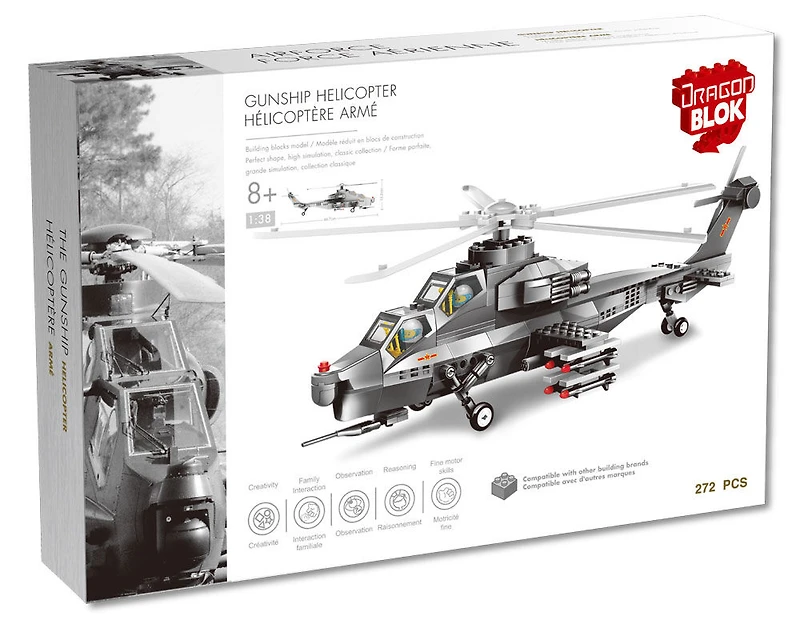 Dragon Blok - Gunship Helicopter