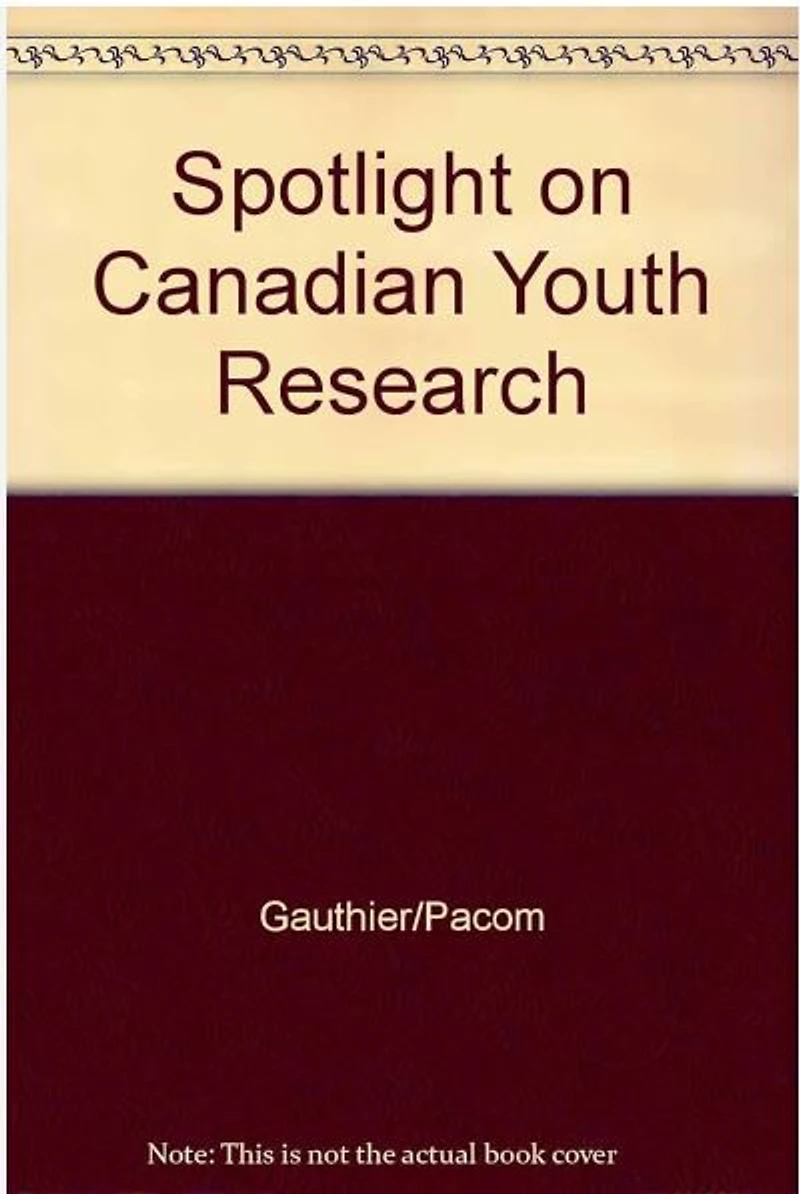 Potlight On Canadian Youth Research - French Text