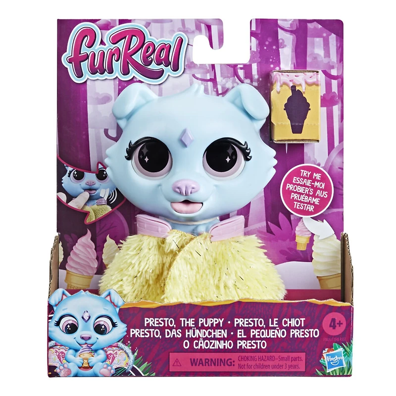 furReal, Presto, le chiot, jouet électronique changeant de couleur