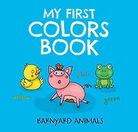 My First Colors Book Barnyard Animals - English Edition