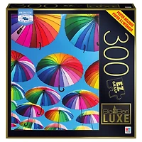 Puzzle Big Ben Luxe Milton Bradley de 300 pièces, Parapluies arc-en-ciel