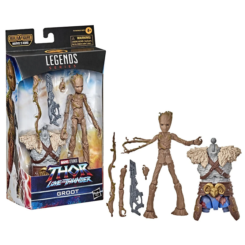 Marvel Legends Series Thor: Love and Thunder Groot Action Figure 6-inch Collectible Toy