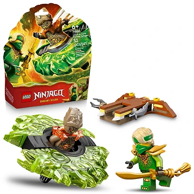 LEGO NINJAGO Lloyd vs. Earth Monster Spinner Building Toy for Boys, Girls, & Kids, Ages 6+ - 71850