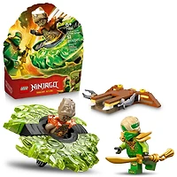 LEGO NINJAGO Lloyd vs. Earth Monster Spinner Building Toy for Boys, Girls, & Kids, Ages 6+ - 71850