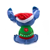 Disney - Stitch en peluche avec un chandail de Noël- Lilo & Stitch - Medium