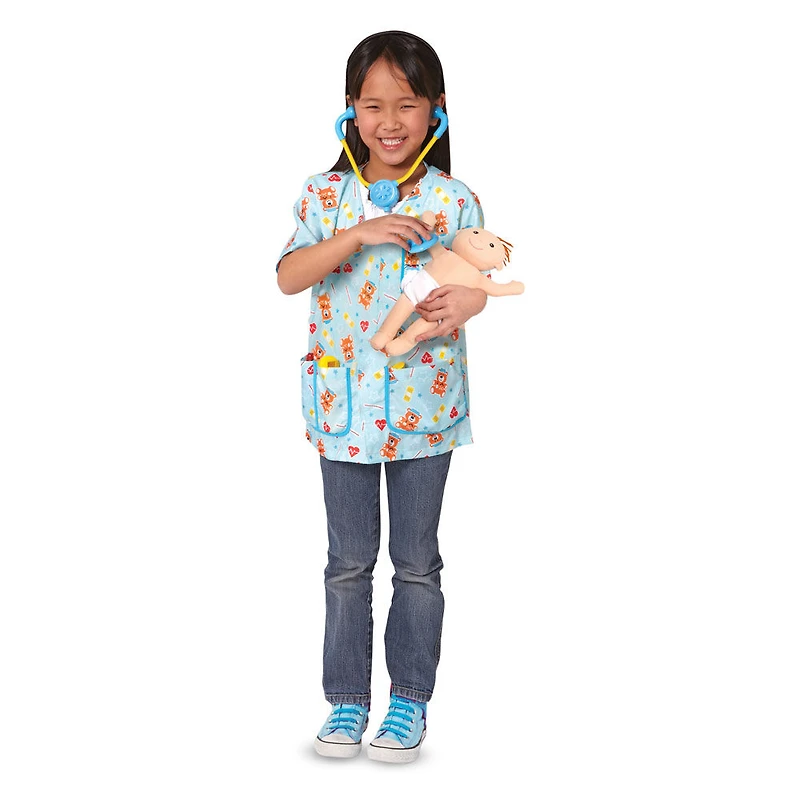 Melissa and Doug Pediatric Nurse Costume Role Play Set