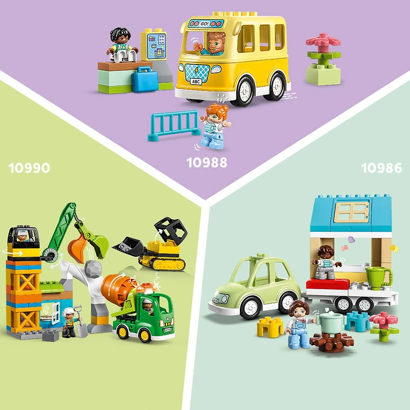 LEGO DUPLO Town Le camion de recyclage 10987 Ensemble de jeu de construction (15 pièces)