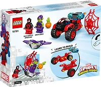 LEGO Marvel Spider-Man et ses amis extraordinaires Miles Morales : la moto techno de Spider-Man 10781 (59 pièces)