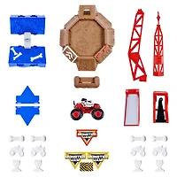 Monster Jam, Coffret Blastin' Bones avec Monster Mutt Dalmatian exclusif, Jouets monster trucks pour garçons à partir de 3 ans