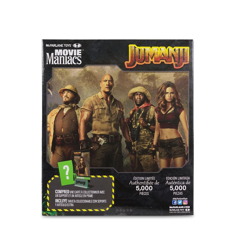 Movie Maniacs 6" Figure Posée-Ruby Roundhouse (Jumanji)