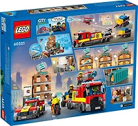 LEGO La brigade de pompiers 60321 Ensemble de construction (766 pièces)