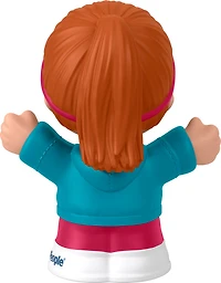 Fisher-Price Little People Girl in Jean Jacket Figure pour les tout-petits et les enfants d'âge préscolaire
