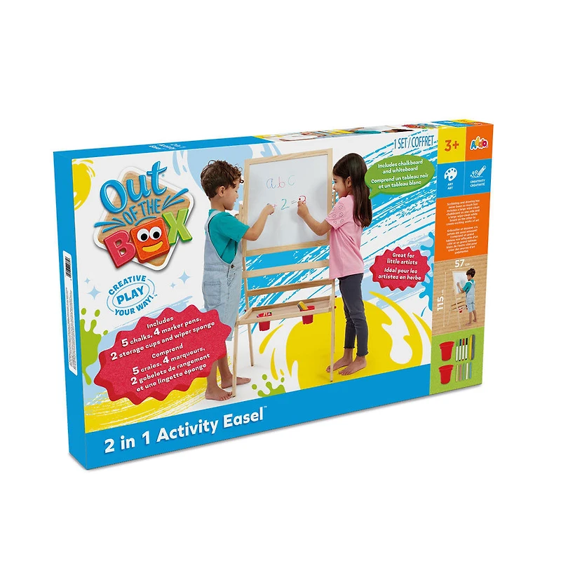 Out of the Box 2-in-1 Activity Easel - R Exclusive