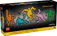 LEGO Art Keith Haring - Figures Dansantes, Décoration de Salon et Ensemble de Construction pour Adultes 31216