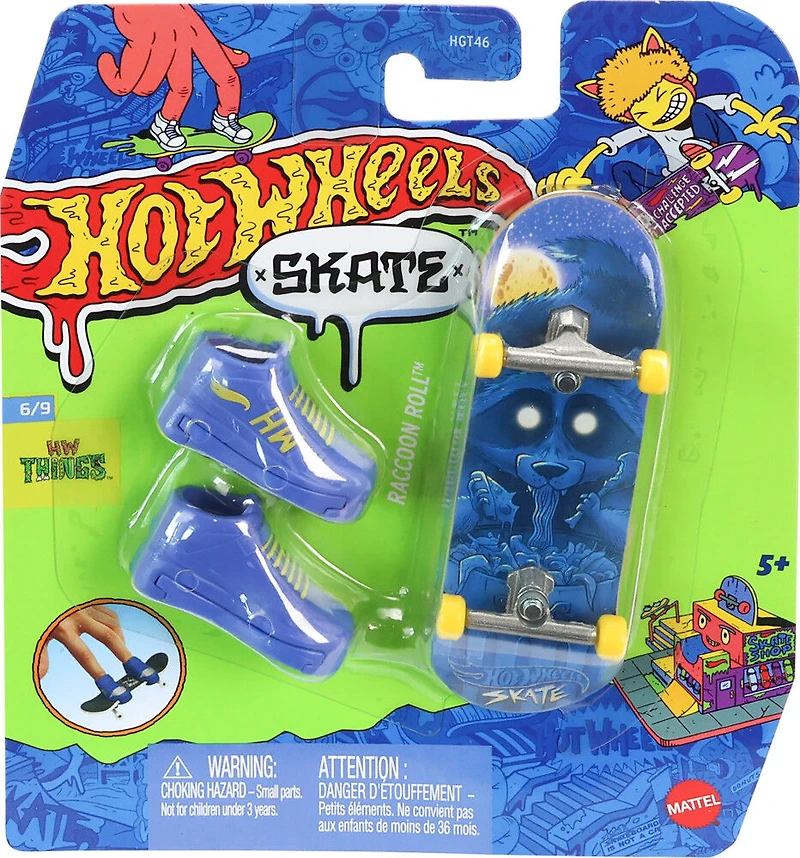 Hot Wheels Skate Assortiment Coffret Fingerboard et Chaussures