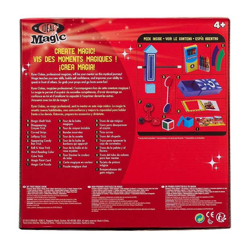 ALEX Ideal My First Magic Show - English Edition