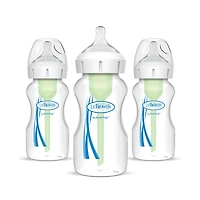 Dr. Brown's Options+ Wide-Neck Bottle 9oz, 3-Pack