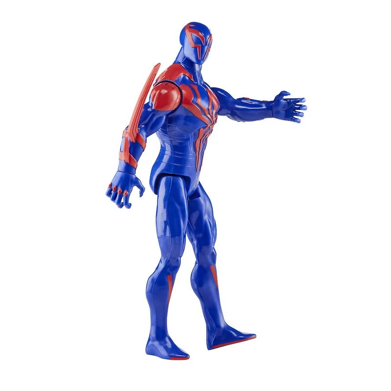 Marvel Spider-Man: Across the Spider-Verse Titan Hero Series Spider-Man 2099 Toy, 12-Inch-Scale Figure