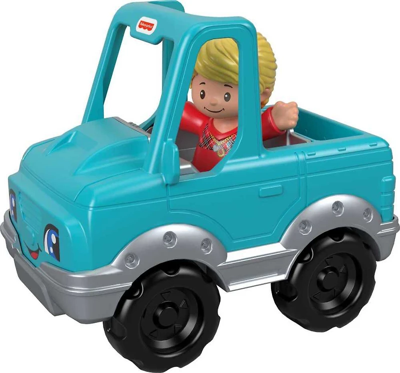 Camionnette Aide un ami Little People de Fisher-Price, jouet avec figurine pour tout-petits