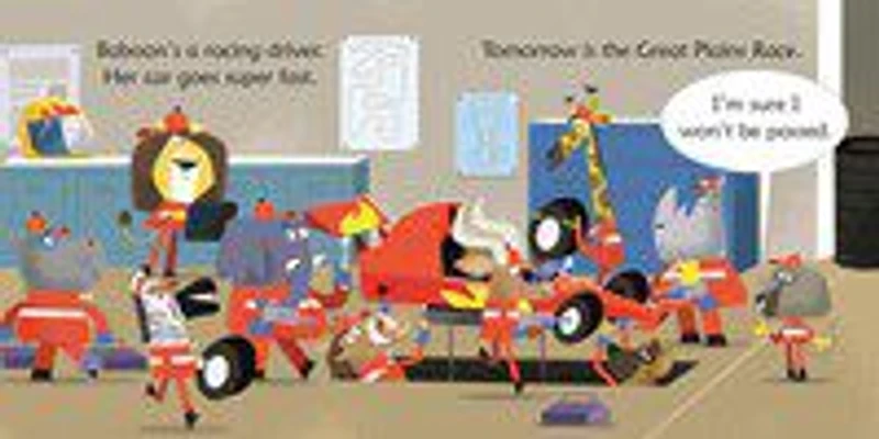 Phonics Readers: Vroom, Vroom, Baboon! - Édition anglaise