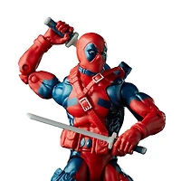 Marvel Legends Series Uncanny X-Men, figurine de collection Deadpool de 15 cm inspirée des bandes dessinées rétro - Édition anglaise