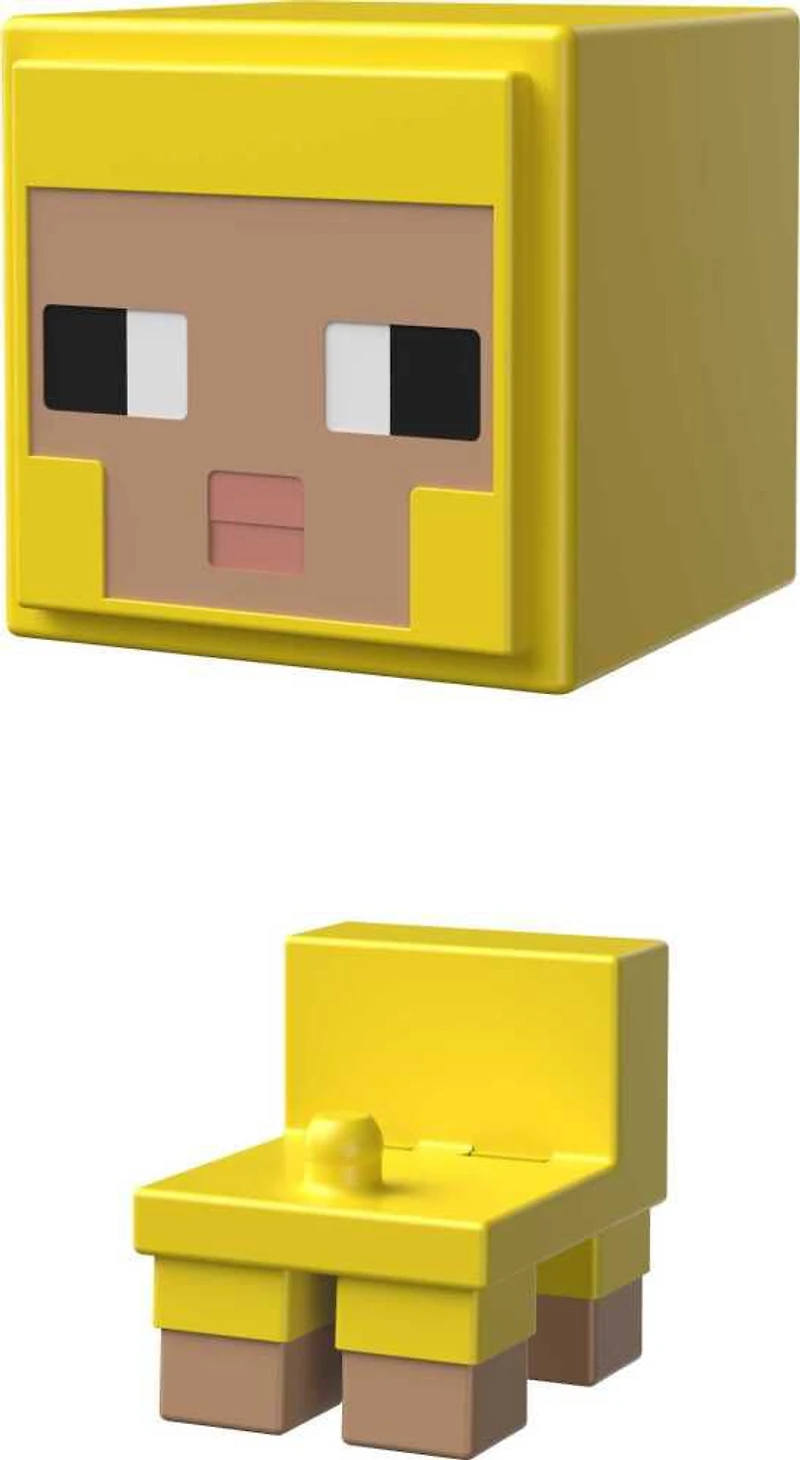 Minecraft -Mini Têtes de créatures -Figurines articulées du jeu vidéo