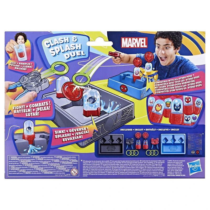 Hydro Pods Marvel Clash & Splash Duel, Water Activated Battle Toy