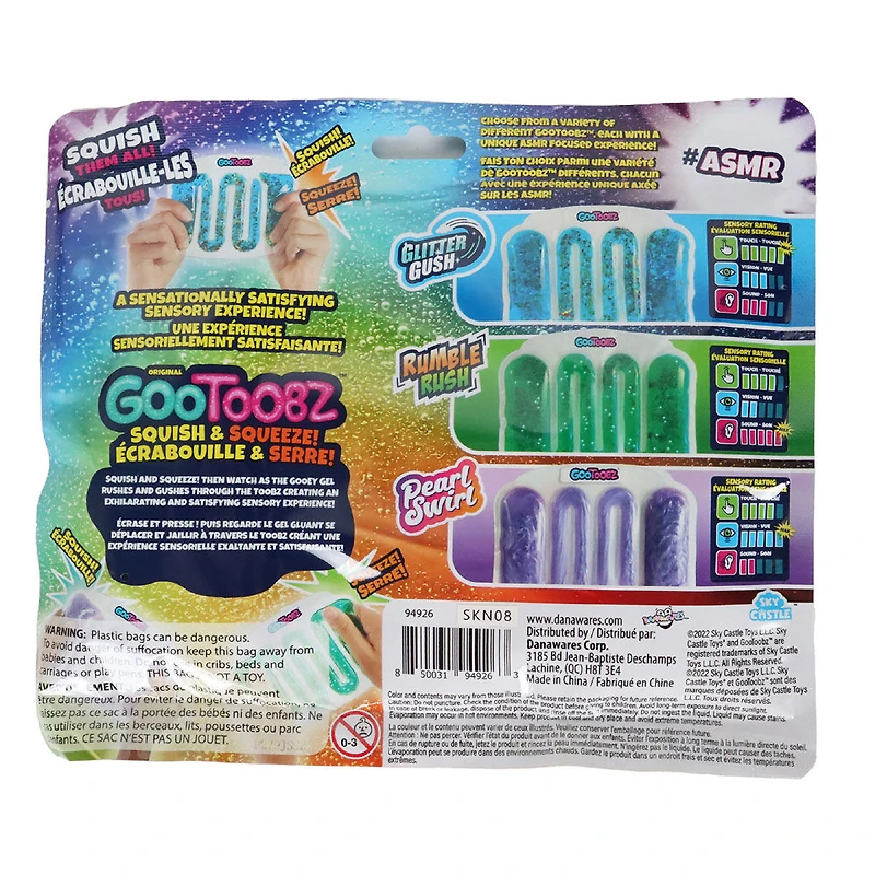 GooToobz Jeu Sensoriel - Glitter Gush Bleu