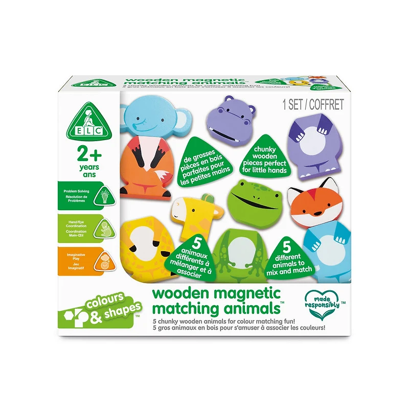 Early Learning Centre Wooden Magnetic Matching Animals - R Exclusive
